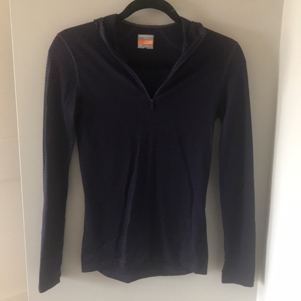 Icebreaker Hooded Pullover, XS